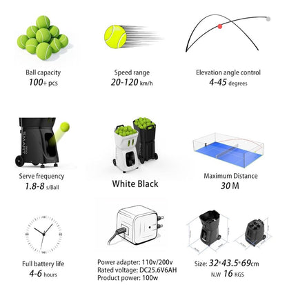 Pro Trainer 120 Ball Machine